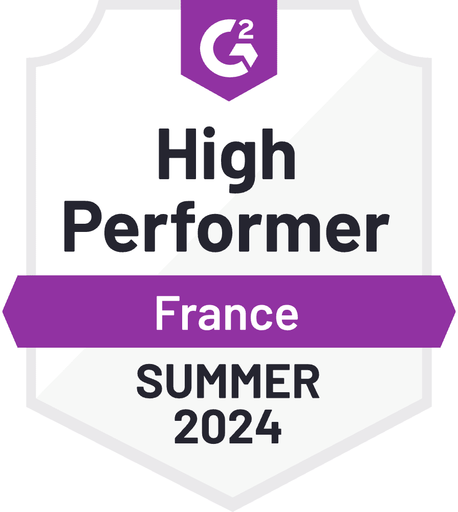 Agorapulse is the Highest Performer in France in Summer 2024 on g2