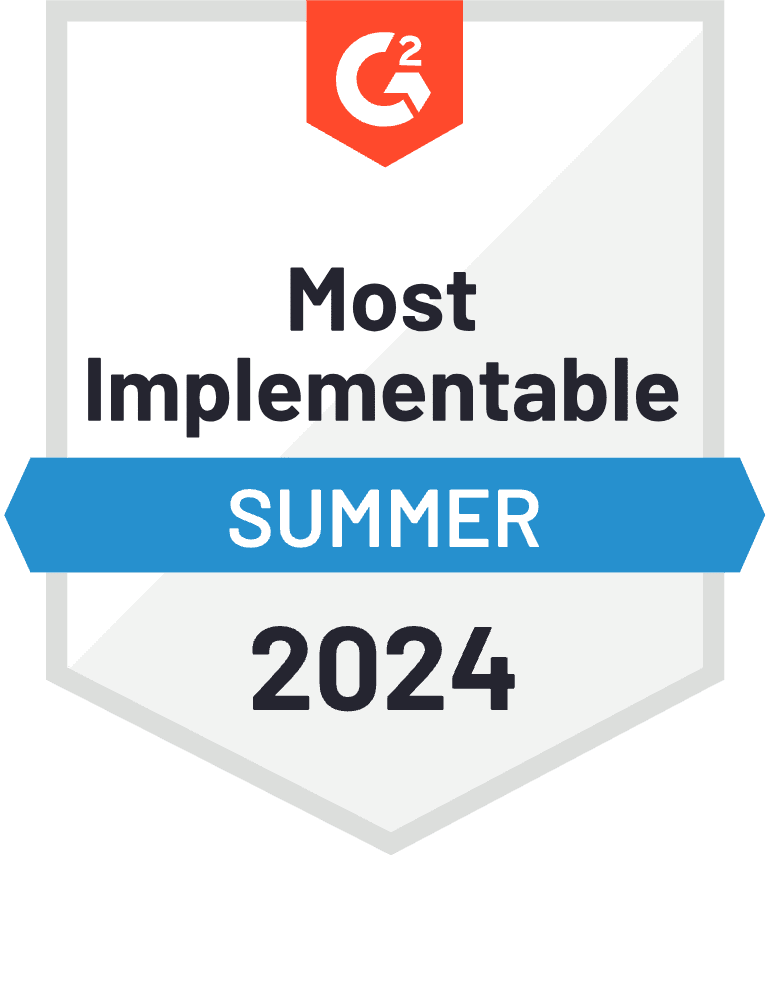 Agorapulse is the Most Implementable Summer 2024 on G2