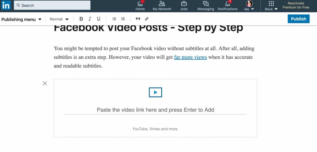 How to easily post TikToks on LinkedIn (aka convert MOV files to MP4) , Adobe