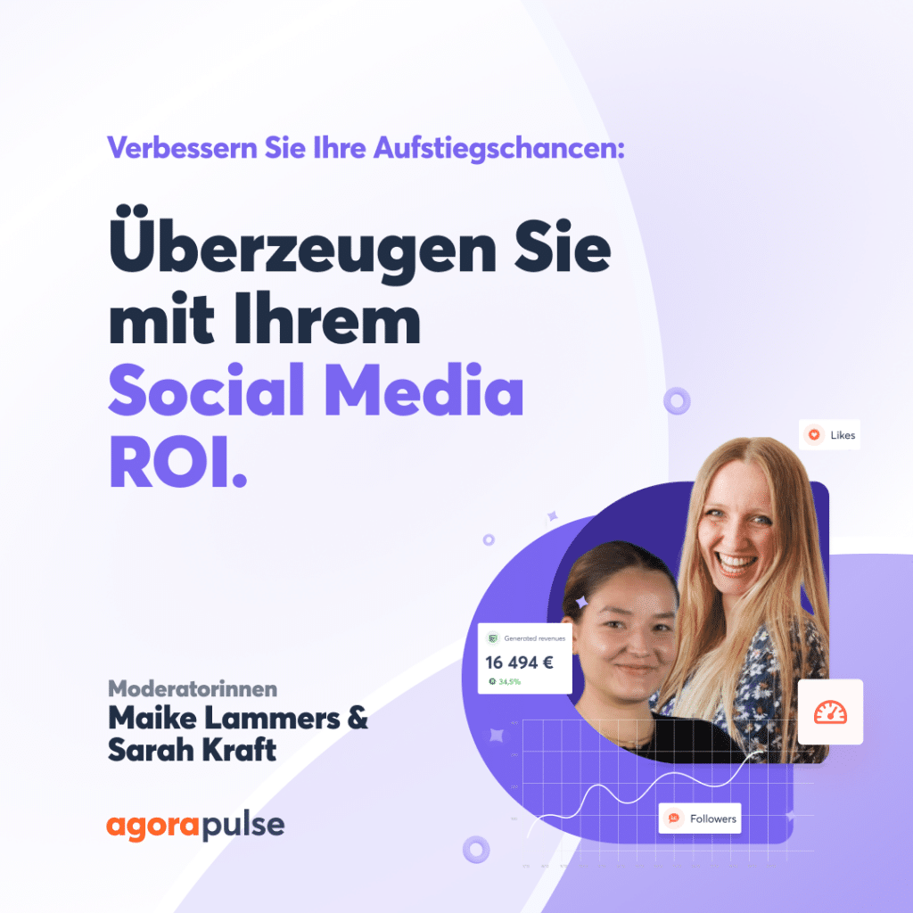 Überzeugen  Sie mit Ihrem Social Media  ROI. mit 