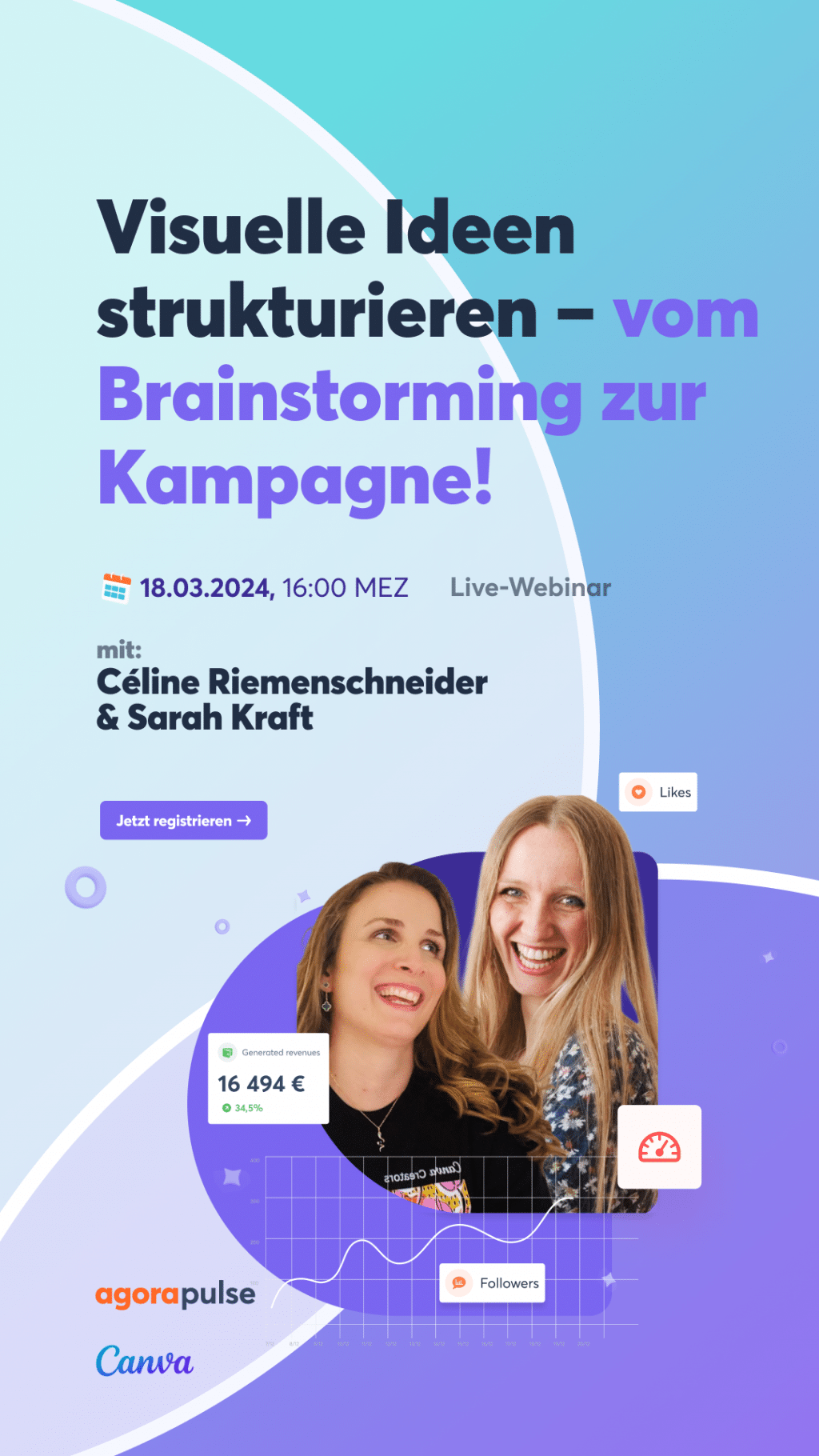 Visuelle Ideen strukturieren – vom Brainstorming zur Kampagne! mit 