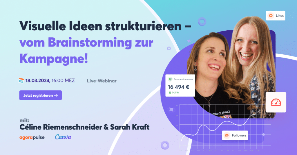 Visuelle Ideen strukturieren – vom Brainstorming zur Kampagne! mit 