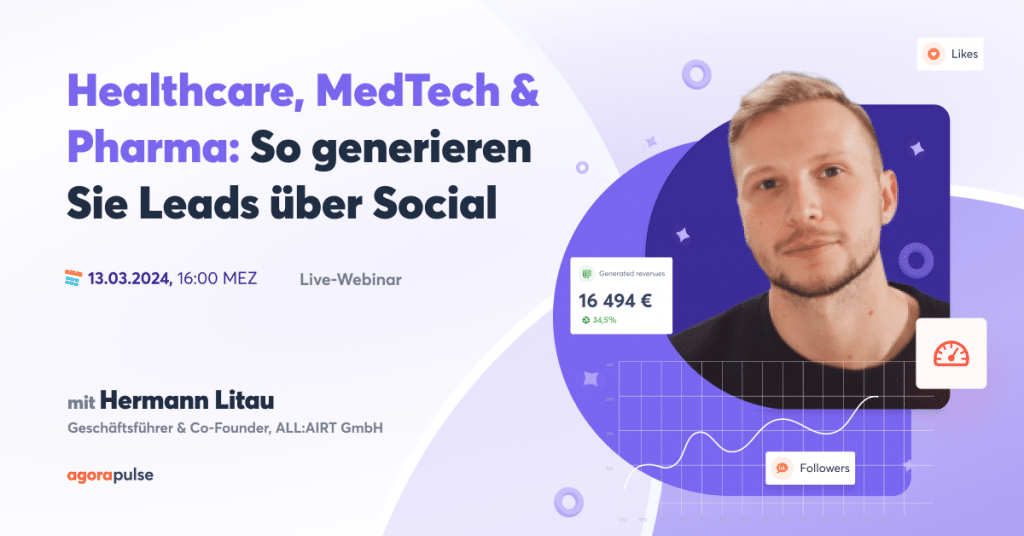 Healthcare, MedTech & Pharma: So generieren Sie Leads über Social mit 